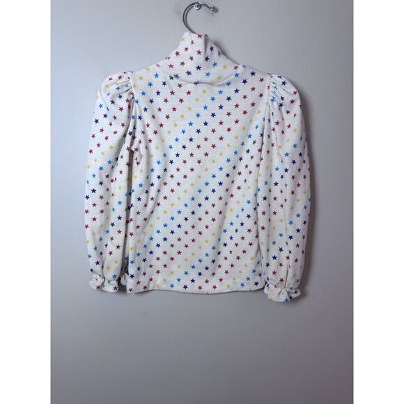 Health-Tex Girls Star Printed Turtleneck Vintage Sz 4 USA Made - Picture 4 of 6